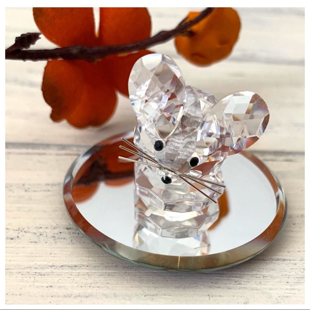 Swarovski Crystal Figurine Mouse